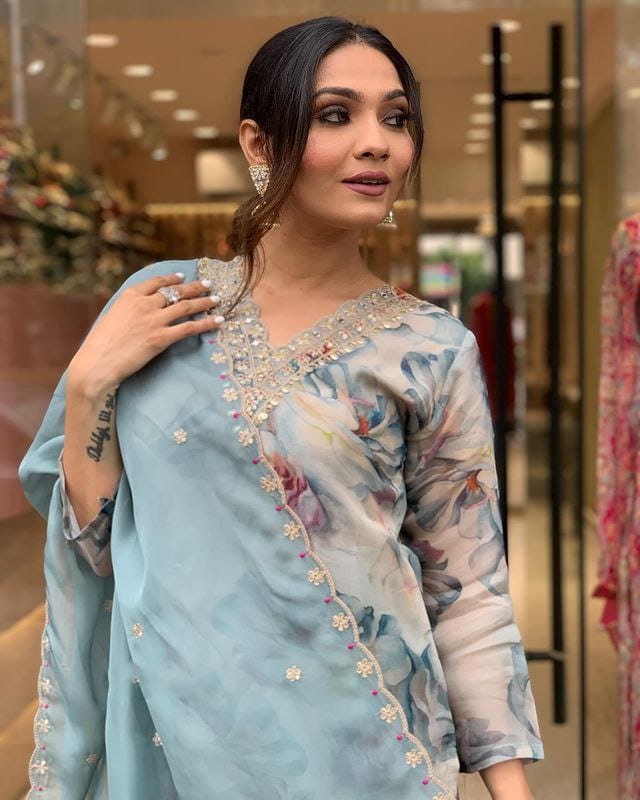 Maverick Fusion Kurti Pant Dupatta Set